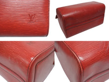 Load image into Gallery viewer, LOUIS VUITTON ルイヴィトン スピーディ30 ハンドバッグ M43007 エピ レザー カスティリアンレッド ゴールド金具 美品 中古 4b005995