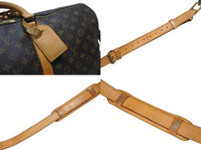 Load image into Gallery viewer, LOUIS VUITTON ルイヴィトン キーポル バンドリエール55 ボストンバッグ M41414 モノグラム ブラウン 美品 中古 4b005996
