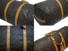 Load image into Gallery viewer, LOUIS VUITTON ルイヴィトン キーポル バンドリエール55 ボストンバッグ M41414 モノグラム ブラウン 美品 中古 4b005996