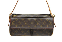 Load image into Gallery viewer, 極美品 LOUIS VUITTON ルイヴィトン ヴィバ シテMM ワンショルダーバッグ M51164 モノグラム ブラウン レザー PVC 中古 4b006000
