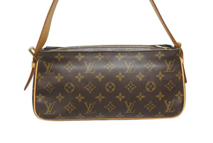 極美品 LOUIS VUITTON ルイヴィトン ヴィバ シテMM ワンショルダーバッグ M51164 モノグラム ブラウン レザー PVC 中古 4b006000