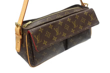 Load image into Gallery viewer, 極美品 LOUIS VUITTON ルイヴィトン ヴィバ シテMM ワンショルダーバッグ M51164 モノグラム ブラウン レザー PVC 中古 4b006000