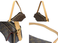 Load image into Gallery viewer, 極美品 LOUIS VUITTON ルイヴィトン ヴィバ シテMM ワンショルダーバッグ M51164 モノグラム ブラウン レザー PVC 中古 4b006000