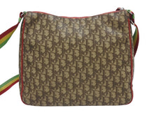 Load image into Gallery viewer, 極美品 Christian Dior クリスチャンディオール ショルダーバッグ BO A0074 トロッター ラスタカラー ブラウン ガリアーノ期 中古 4b006005