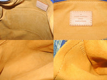Load image into Gallery viewer, LOUIS VUITTON ルイヴィトン バギーGM ショルダーバッグ M95048 モノグラムデニム ブルー ゴールド金具 美品 中古 4b006008