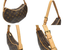 Load image into Gallery viewer, 極美品 LOUIS VUITTON ルイヴィトン ワンショルダーバッグ ポシェットクロワッサン M51510 PVC ブラウン 中古 4b006017
