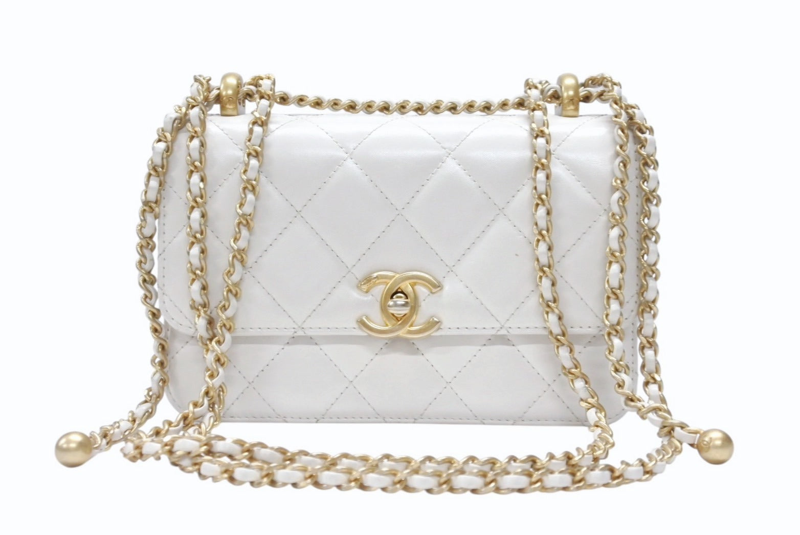 M53271円 良品 CHANEL シャネル ココマーク マトラッセ プッシュ