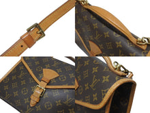 Load image into Gallery viewer, LOUIS VUITTON ルイヴィトン ショルダーバッグ ハンドバッグ 2way ベルニア M51122 モノグラムキャンバス レザー ブラウン 美品 中古 4b006031