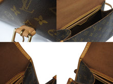 Load image into Gallery viewer, LOUIS VUITTON ルイヴィトン ショルダーバッグ ハンドバッグ 2way ベルニア M51122 モノグラムキャンバス レザー ブラウン 美品 中古 4b006031