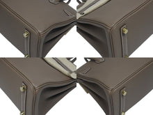 Load image into Gallery viewer, 新品未使用 HERMES エルメス ハンドバッグ W刻印 バーキン25 エトゥープ ゴールド金具トゴ 中古 4b006036