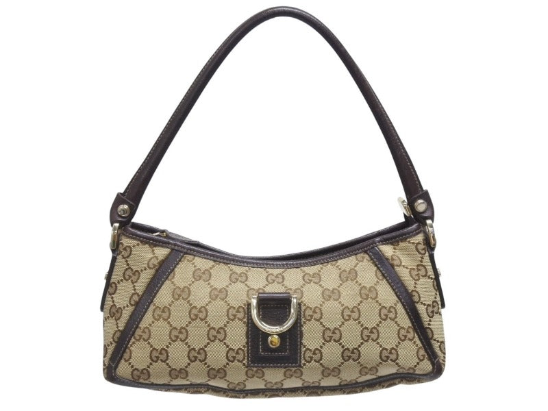 最終値下げ　Gucci GGパターン ハンドバッグ 中型　中古美品 中古】GUCCI オールドグッチ ミニボストンバッグ GG シェリー