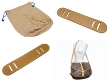 Load image into Gallery viewer, LOUIS VUITTON ルイヴィトン モノグラム ソミュールMM ショルダーバッグ ブラウン M40710 美品 中古 4b006043