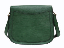 Load image into Gallery viewer, 極美品 LOUIS VUITTON ルイヴィトン ショルダーバッグ サンクルーGM M52194 エピレザー グリーン ゴールド金具 中古 4b006046