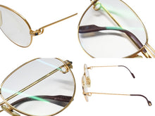 Load image into Gallery viewer, CARTIER カルティエ トリニティ 度入りメガネ アイウェア サイズ55□18 135 メタル ゴールド シルバー 美品 中古 4b006048