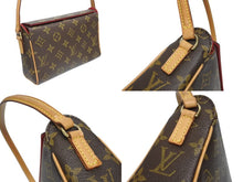 Load image into Gallery viewer, 極美品 LOUIS VUITTON ルイヴィトン レシタル ワンショルダーバッグ M51900 モノグラム PVC レザー ブラウン 中古 4b006051