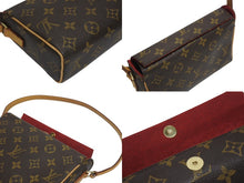 Load image into Gallery viewer, 極美品 LOUIS VUITTON ルイヴィトン レシタル ワンショルダーバッグ M51900 モノグラム PVC レザー ブラウン 中古 4b006051