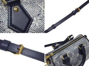 新品同様 LOUISVUITTON ルイヴィトン モノグラム ラミネーテッド ジャガード スピーディ バンドリエール20 M23069 中古 4b006052