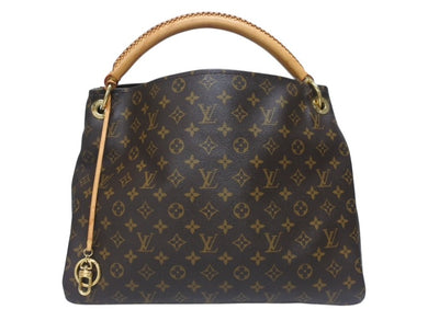 新品同様 LOUIS VUITTON ルイヴィトン アーツィーMM トートバッグ M40249 モノグラム PVC レザー ゴールド金具 中古 4b006057