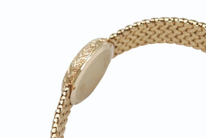 極美品 PIAGET ピアジェ トラディション 腕時計 重量約52.1g 8055ND2 クォーツ ゴールド文字盤 金無垢 K18YG 12PD ラウンド 中古 4b006061 