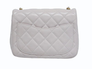 極美品 CHANEL シャネル ミニマトラッセ16 Sフラップ Sチェーンショルダーバッグ AS1786 ラムスキン ココマーク ランダム番台 中古 4b006063