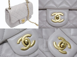 極美品 CHANEL シャネル ミニマトラッセ16 Sフラップ Sチェーンショルダーバッグ AS1786 ラムスキン ココマーク ランダム番台 中古 4b006063