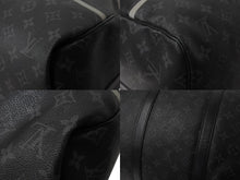 Load image into Gallery viewer, LOUIS VUITTON ルイヴィトン ボストンバッグ キーポル バンドリエール55 藤原ヒロシ フラグメント ブラック Ｍ43414 良品 中古 4c060643