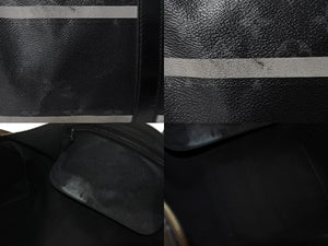 LOUIS VUITTON ルイヴィトン ボストンバッグ キーポル バンドリエール55 藤原ヒロシ フラグメント ブラック Ｍ43414 良品 中古 4c060643