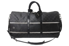 Load image into Gallery viewer, LOUIS VUITTON ルイヴィトン ボストンバッグ キーポル バンドリエール55 藤原ヒロシ フラグメント ブラック Ｍ43414 良品 中古 4c060643