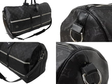 Load image into Gallery viewer, LOUIS VUITTON ルイヴィトン ボストンバッグ キーポル バンドリエール55 藤原ヒロシ フラグメント ブラック Ｍ43414 良品 中古 4c060643