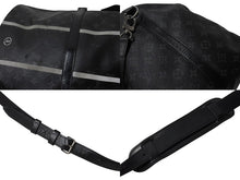 Load image into Gallery viewer, LOUIS VUITTON ルイヴィトン ボストンバッグ キーポル バンドリエール55 藤原ヒロシ フラグメント ブラック Ｍ43414 良品 中古 4c060643