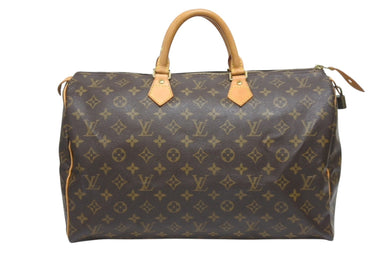 LOUIS VUITTON ルイヴィトン キーポル 40 ボストンバック M41522 モノグラム ブラウン 美品 中古 4b006027