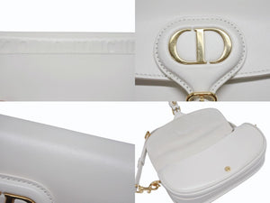 新品同様 Christian Dior クリスチャンディオール BOBBY EAST-WEST ボビーイーストウエスト ショルダーバッグ M9327 カーフスキン 中古 4b006067