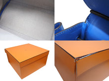 Load image into Gallery viewer, HERMES エルメス オータクロア40 ハンドバッグ Z刻印 ブルーイドラ エバーカラー トワルキャンプ シルバー金具 4b006072