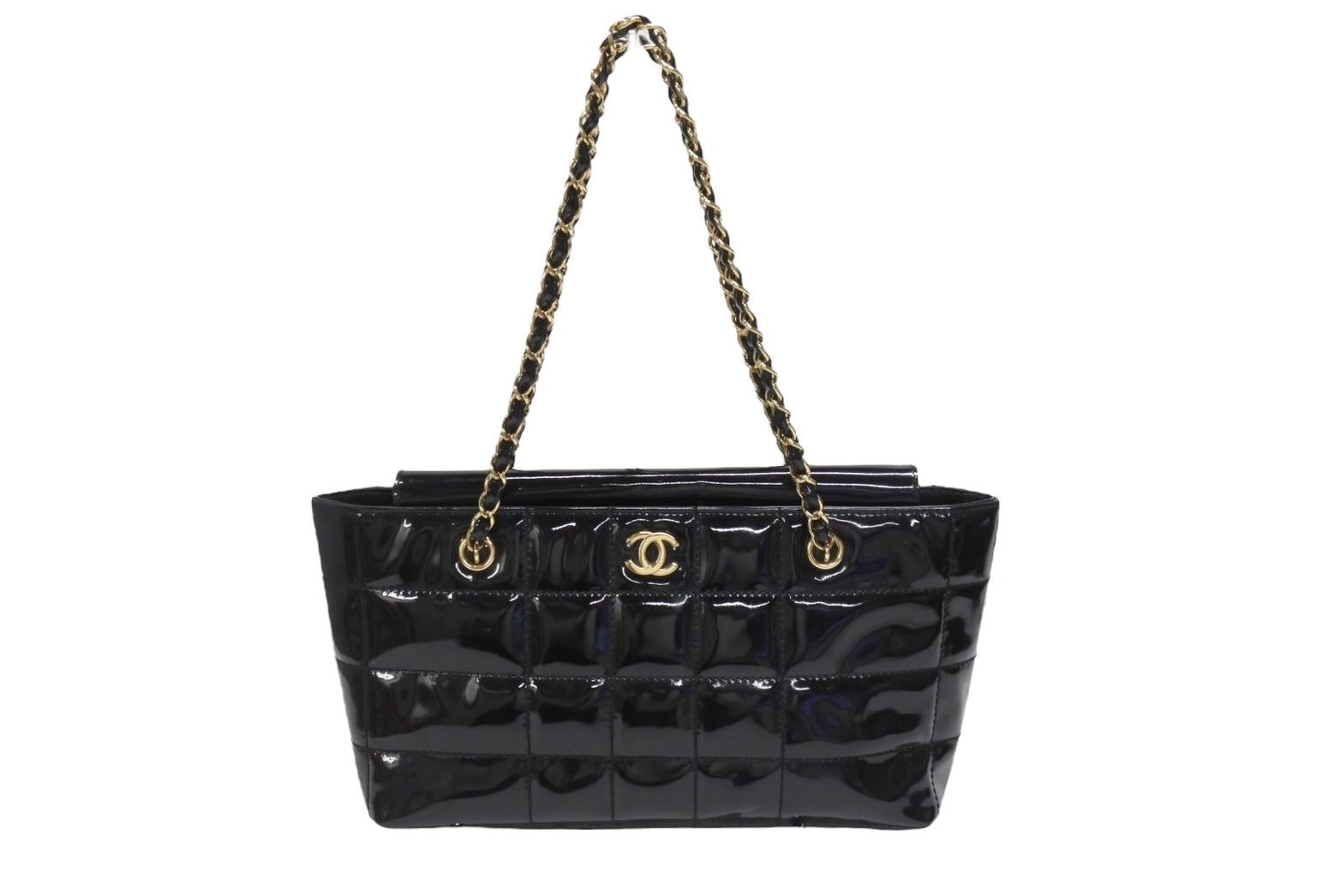 CHANEL シャネル チョコバー トートバッグ ショルダーバッグ 7番台 