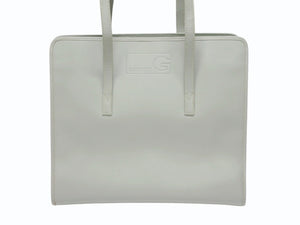 極美品 GIVENCHY ジバンシー SAC SPECIAL TOTE BAG サック スペシャル トートバッグ レザー エンボスロゴ ジェダイ ミント 中古 4b006090 