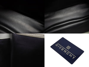 極美品 GIVENCHY ジバンシー SAC SPECIAL TOTE BAG サック スペシャル トートバッグ レザー エンボスロゴ ジェダイ ミント 中古 4b006090 