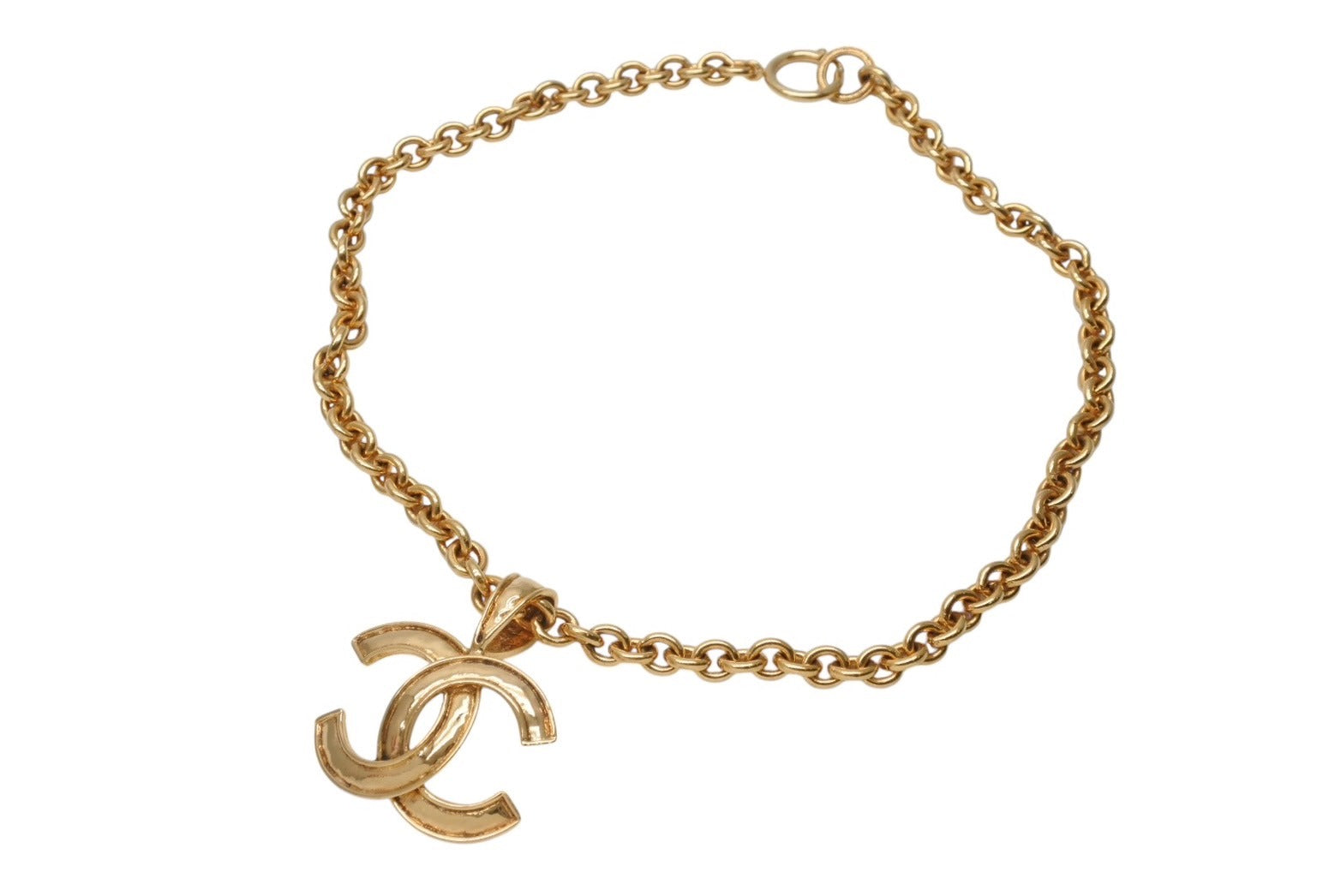 CHANEL シャネル ココマーク ネックレス ゴールド刻印あり　正規品 シャネル CHANEL ネックレス ペンダント ココマーク CCマーク