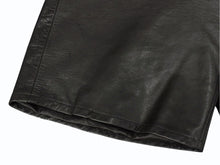 画像をギャラリービューアに読み込む, BREATH ブレス NEWRICH LEATHER SHORTS ニューリッチ レザーショーツ ブラック ゴートスキン BR25SS P1001 サイズL 美品 中古 4b006099 
