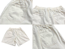 Load image into Gallery viewer, Softhypen ソフトハイフン ショーツ ハーフパンツ MGMFP251304 JAPAN製 コットン アイボリー 美品 中古 4b006101