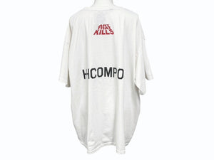 GALLERY DEPT ギャラリーデプト 半袖Tシャツ グラフィティ トップス USA製 コットン ホワイト マルチカラー サイズXL 美品 中古 4b006106