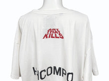 Load image into Gallery viewer, GALLERY DEPT ギャラリーデプト 半袖Tシャツ グラフィティ トップス USA製 コットン ホワイト マルチカラー サイズXL 美品 中古 4b006106
