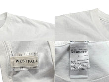 Load image into Gallery viewer, westfall ウェストフォール FRESH プリントＴシャツ 42-231-13-087241 コットン ホワイト サイズL 美品 中古 4b006107