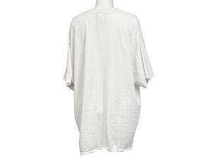 westfall ウェストフォール FRESH プリントＴシャツ 42-231-13-087241 コットン ホワイト サイズL 美品 中古 4b006107