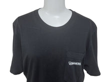 Load image into Gallery viewer, CHROME HEARTS クロムハーツ 半袖Tシャツ サイズS スクロールラベルロゴ プリント ブラック ホワイト 美品 中古 4b006110