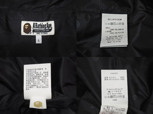 極美品 A BATHING APE アベイシングエイプ スノーボードジャケット カモ柄 1ST 0ZXLJM140003M ナイロン レッド サイズL 中古 4b006111