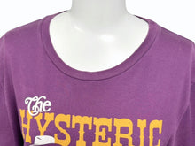 Load image into Gallery viewer, HYSTERIC GLAMOUR ヒステリックグラマー 半袖Tシャツ トップス 0243CT07 コットン パープル サイズS 美品 中古 4b006117