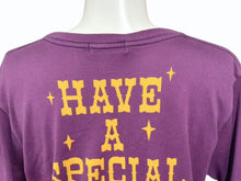 Load image into Gallery viewer, HYSTERIC GLAMOUR ヒステリックグラマー 半袖Tシャツ トップス 0243CT07 コットン パープル サイズS 美品 中古 4b006117