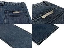 Load image into Gallery viewer, 極美品 CHROME HEARTS クロムハーツ デニム カーペンターパンツ クロスボール インディゴ サイズ34 中古 4b006118