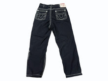 画像をギャラリービューアに読み込む, 極美品 SUPREME シュプリーム TRUE RELIGION トゥルーレリジョン ナイロンパンツ 中国製 ブラック ホワイト サイズM 中古 4b006120 