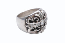 Load image into Gallery viewer, 極美品 CHROME HEARTS クロムハーツ キーパーリング パヴェ ダイヤモンド 24.2g サイズ20.5号 中古 4b006121